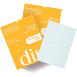 Dip Dishwasher Sheets | Eco-Friendly Alternative to Dishwasher Tablets | Plant-Powered | Zero Waste Cleaning | 120 Loads