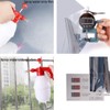 WPCTEV Window Film One Way Mirror Film Privacy Static Non-Adhesive