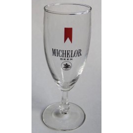 Michelob Vintage Michelob Beer 7-3/4" Stemmed 10 fl oz Pilsner Glass NOS Rare Collectible