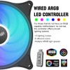 PCCOOLER 120mm RGB Case Fan with Hydraulic Bearing 3 Pack