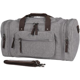 BOEX Stylish Duffle Bag for Travel – Expandable to 40L Lightweight and Waterproof Weekender Bag with Multiple Pockets and Adjustable Shoulder Strap for Men & Women – A Premium Carry On Duffle Bag