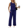 WIHOLL Lounge Sets for Women 2 Piece 2025 Summer Casual