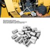20Pcs Coupling Nut Round Rod Connector 304 Stainless Steel Female