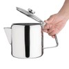 Olympia Concorde Tea Pot Stainless Steel 48Oz 1 35L Infuser