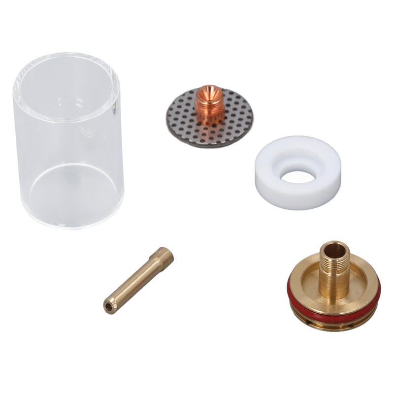 1 Set 5Pcs TIG Welding Torch Glass Cup Electrode Clamp