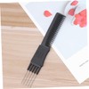 Baluue 6pcs Multi-function Teasing Comb Hair Picks for Hair Styling