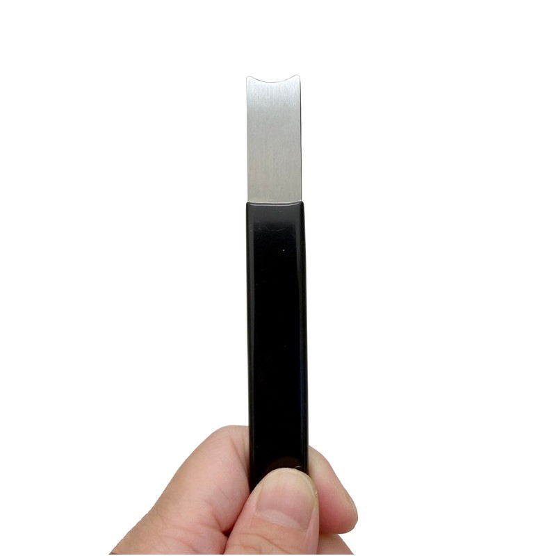 4PCS 4.92" Ferro Rod Striker Scraper Stainless Steel with Plastic-Edged