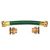 RAINPAL RBL020 Rain Barrel Linking Kit (Two Brass Bulkhead Fitting