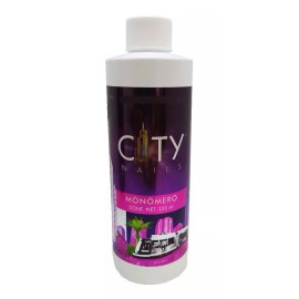 City Nails Monomero Bajo Aroma City Nails 8 Oz , Olor A Uva + Regalo