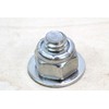 1/4"-20 Nylon Insert Lock Nut (100 Pieces) Stainless Steel Finish