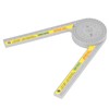 6Pcs Scribing Tool Protractor Angle Scriber Measuring Ruler Pencil Set