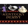 Pudodo Run for The Roses Table Runner Derby Horseshoe Horse