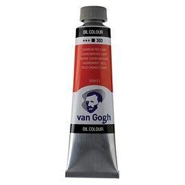 Van Gogh Oil Color Paint, 40ml Tube, Cadmium Red Light 303