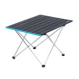Naturehike FT08 Portable Camping Table, Ultralight Aluminum Folding Beach Table with Carry Bag for Outdoor Cooking, Picnic, Camp, Boat, Travel