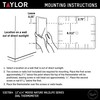 Taylor Nature Series Moose Indoor Outdoor Dial Thermometer, Easy to