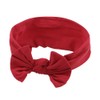AKOAK 1 Pack Solid Color Skin-friendly Baby Headband Elastic Soft