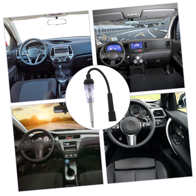 Gatuida 2 Pcs Spark Tester Coil Tester Engine Tool Cylinder