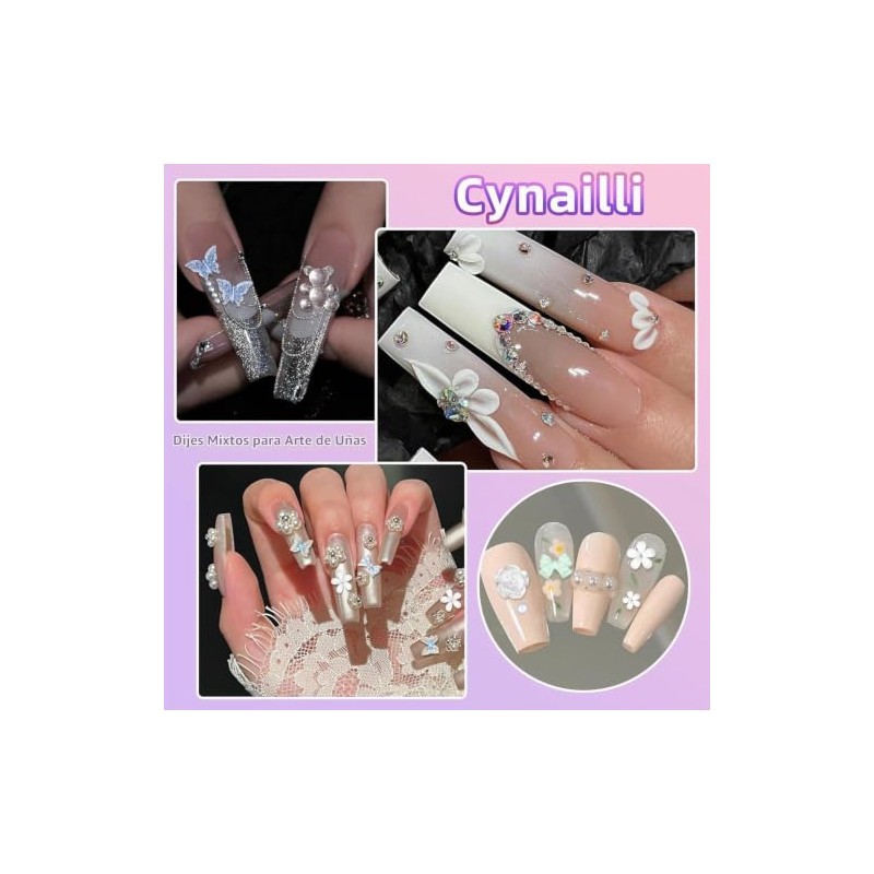 Kit de Manicura Acrílica Profesional, Set Completo para Principiantes con