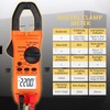 AMTOVL Clamp Meter - AC/DC Current, 2000 Counts Auto-ranging TRMS
