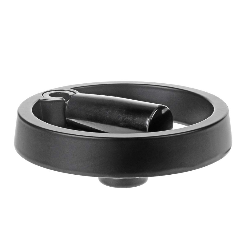 YXQ 4.9 inch 2 Spoke Hand Wheel with Folding Revolving