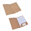 Presentation Folder A4 Made of 350 g/m² Kraft Paper Document