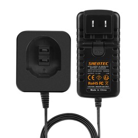 Shentec 7.2V-18V Battery Charger Compatible with Black&Decker PS120 PS130 PS140 Ni-MH/Ni-Cd Pod Style Batteries