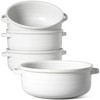 LE TAUCI Soup Bowls with Handles - 22 oz Lead-Free