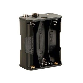 Velleman BH363B Battery Holder for 6 x AA-Cell with Snap Terminals, 1 Grade to 12 Grade