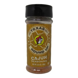 Buc-ee's Texas Round Up Cajun Seasoning, Gluten Free, One 6.35 Ounce Shaker Bottle