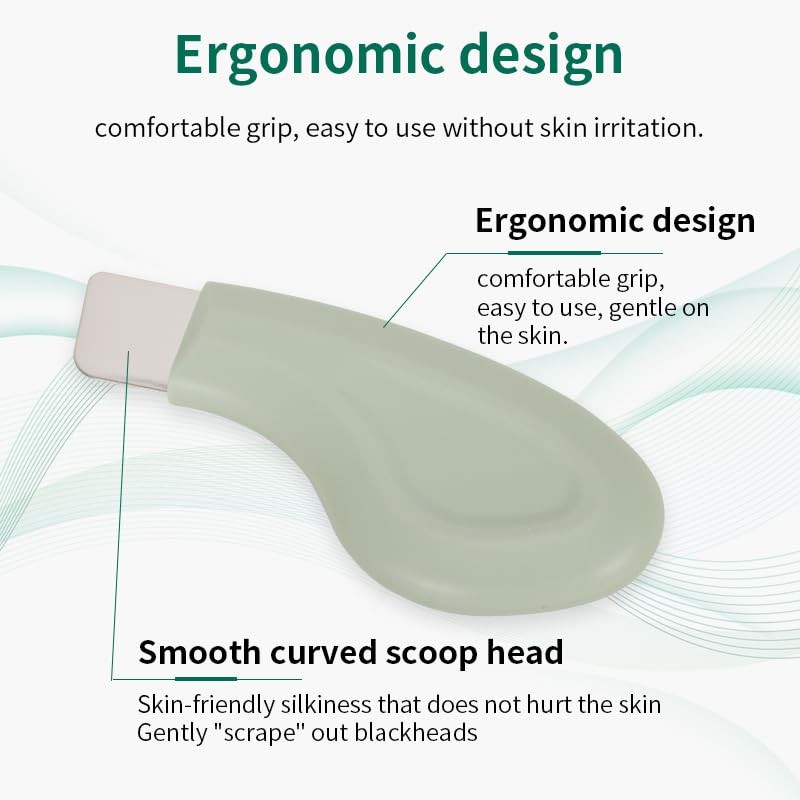 Skin Spatula Blackhead Remover Tools Dead Cuticle for Face Spatula,