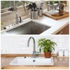 sourcing map Water Sink Splash Guard Mat for Kitchen Daily