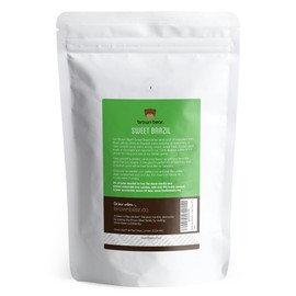 Brazilian Coffee Beans 227g - Light Medium Roast - Brown Bear Sweet Brazil - Donation to Free The Bears - For All Coffee Machines