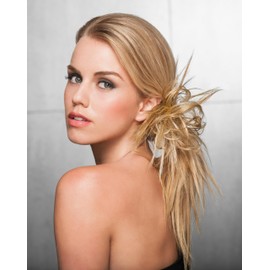 Spiky Clip Hair Wrap Color R25 GINGER BLONDE - Hairdo Extensions Playful Spikey Hairpiece In Tru2Life Heat Friendly Synthetic