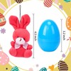 Enchanted Bunny Surprise: Mystery Egg Keychains - Style: Single Egg