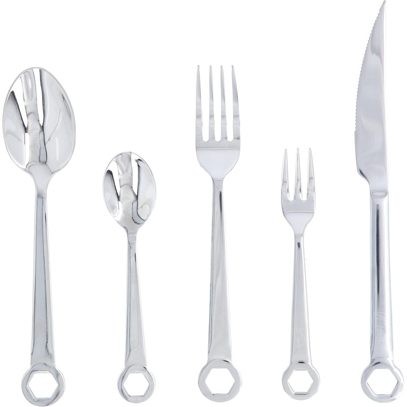 KS Tools 11105 Cutlery Set 5-Piece Stainless Steel