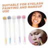 Ipetboom 5Pcs Eyelash Brush with Elegant Tube Design Durable Eyebrow