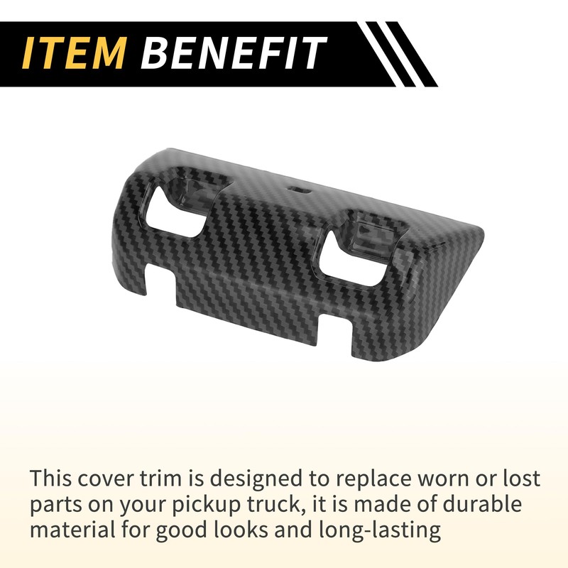 REPAIROCK Jeep 1pc Rear Window Switch Panel Trim Cover Rear