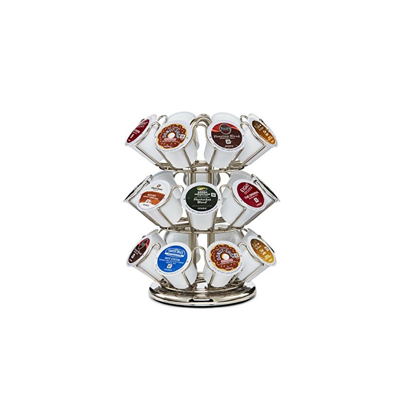 Keurig Storage Carousel, Coffee Pod Storage, Holds up to 10
