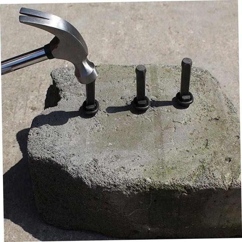 Tofficu 2 pcs Heavy Duty Stone Splitter Tool for Rocks