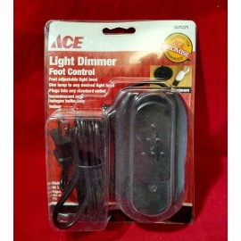 ACE 4 amp 500 watts Foot Control Dimmer for Halogen and Incadescent Lights