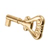 Gedotec Brass-Plated Furniture Key | 1 Piece | Beard Key