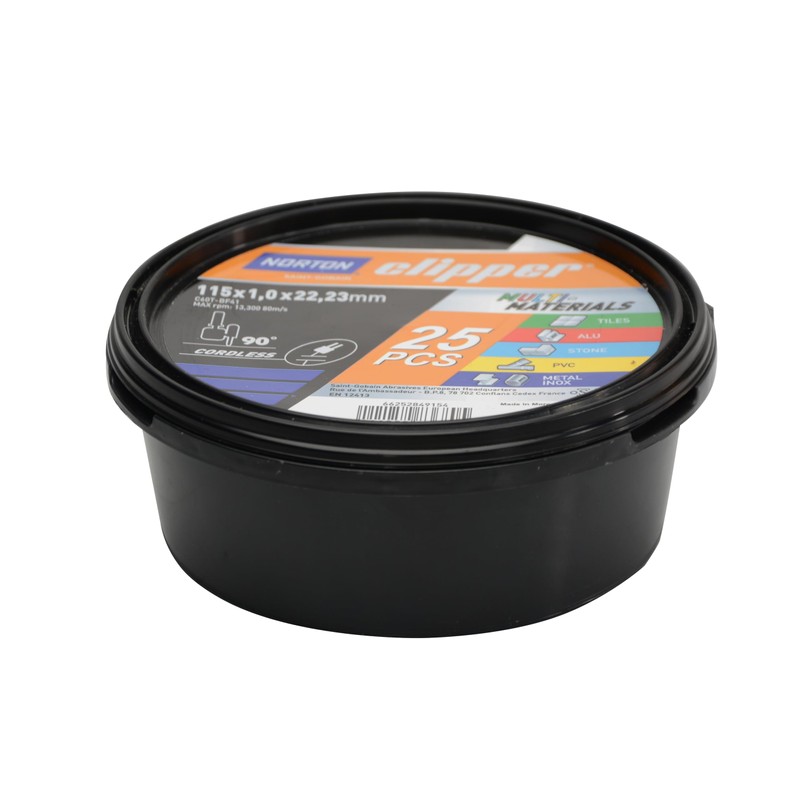 CLI Clipper Multi-Material Cutting Discs 115 x 22.23mm (Tub of