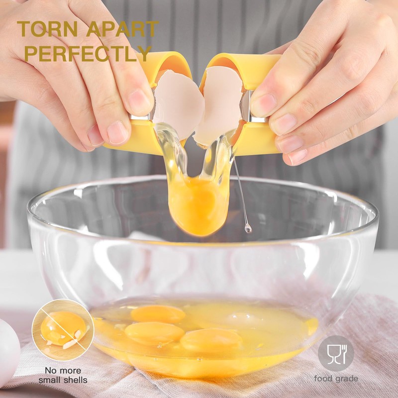 Egg Shell Opener, Egg Peeler Tool for Raw Eggs, Egg