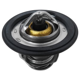 Upgraded Engine Thermostat Replacement Compatible for 1988-2015 Honda Civic, Replaces 19301-PAA-306, 19301PAA306, 19301-PLC-315, 19301PLC315, 19301-RNA-315, 19301RNA315, Gold