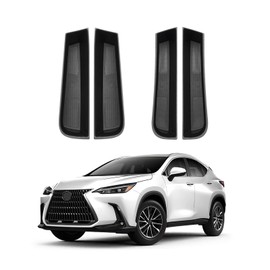 Sunsdrew 2025 Upgrade 4PCS Lexus NX D oor Side Storage Box,Front and Rear Door Insert Tray Organizer for 2022 2023 2024 2025 Lexus NX Car Door Accessories