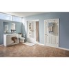 Franklin Brass (1-Pack) Over the Door Hooks Nickel Triple Towel