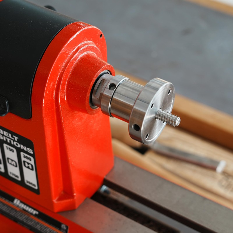 3/4"x16TPI Female to M33X3.5 Male Spindle Thread Adaptor, Woodworking Lathe