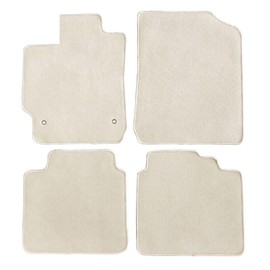 KnLoom Nylon Car Floor Mats Carpet Front Rear 4pcs Set Beige for Toyota for Camry 2007-2011 4CAR-CP211BG,Fit Testing