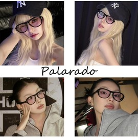 Palarado Oversized 70s Vintage Retro Aviator Trendy Sunglasses for Men Women (Black Frame/Brown Lens)