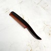 Speert #88 Handmade Narrow Tooth Mustache Beard Comb Small Tortoise
